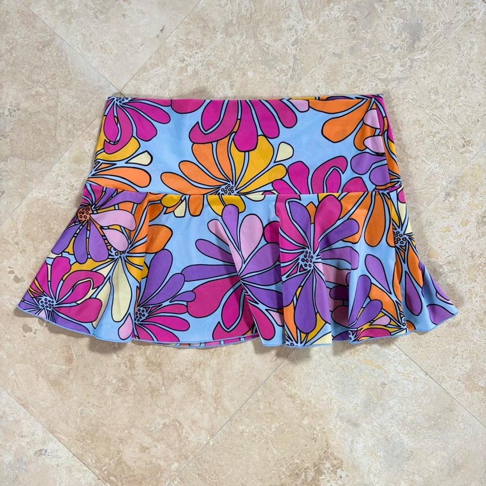 Victoria Secret Swim Multicolor Skirt